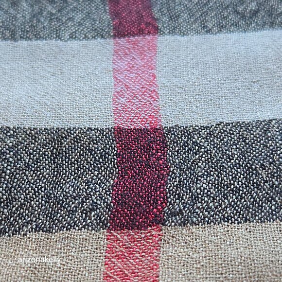 Burberry Wool Lightweight Vintage Classic Check - Picture 10 of 11